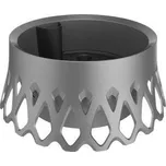 PLASTIA Žardina samozavlažovací ROSETA pr. 30 cm stříbrná