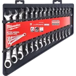 MILWAUKEE Sada očkoplochých ráčnových klíčů MAXBITE metrická 15 ks 4932464994