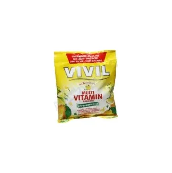 Bonbon Vivil Multivit.citron+meduňka+8 vitamíny bez cukru 60g