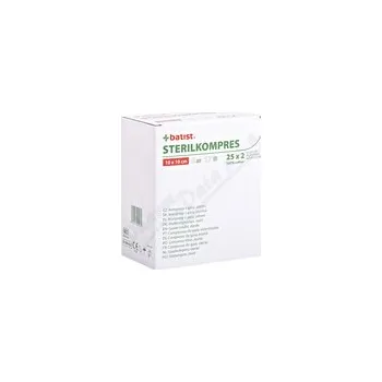 Kompres ALLMED MEDICAL PRODUCTS STERILKOMPRES gáza 8vr.17n.10x10cm 25x2ks