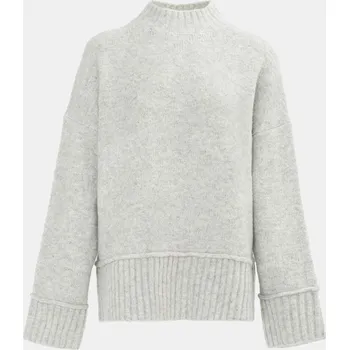 Dámský svetr Miso High Neck Jumper Women Grey 10 (S)