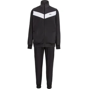 Slazenger Polyester Tracksuit Mens Black/Char/Wht M