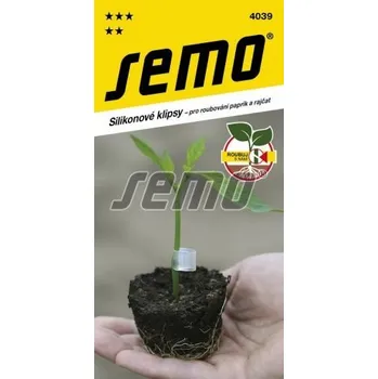 Semeno Semo Semo Klipsy pro roubování paprik a rajčat - silikonové klipsy