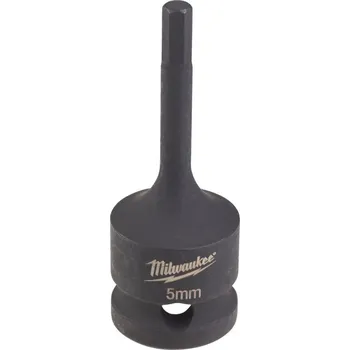 Bit MILWAUKEE Nástrcný klíc 1/2" - HEX 5 Shockwave vnitrní