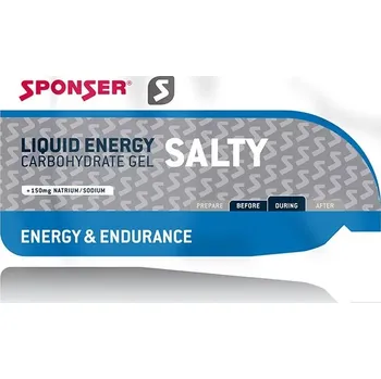 Sponser LIQUID ENERGY SALTY, gel, 35g