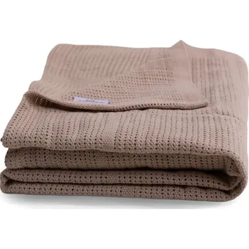 Dětská deka Babymatex Dětská deka Sisi mocha mousse, 75 x 100 cm, světle hnědá