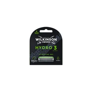 Holítko EDGEWELL WILKINSON Hydro 3 Black Edition náhr. hlavice 4ks
