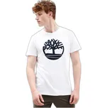 TIMBERLAND Tričko Timberland Tree Logo Bílý S BÍLÁ