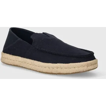 Pánské tenisky Espadrilky Toms Alonso Loafer Rope tmavomodrá barva, 10020889 59X, EUR 44