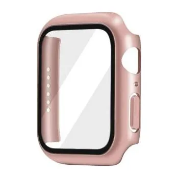 Příslušenství k chytrým hodinkám Ochranný kryt pro Apple Watch - Růžově zlatá, 45 mm