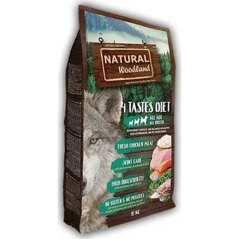 Krmivo pro psa Natural Woodland 4 TASTES Diet 2 kg,rychlé dodání