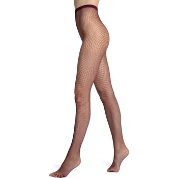 Dámské punčochy Síťované silonky Veneziana Rete Velikost: XS/S, Barva: Vínová