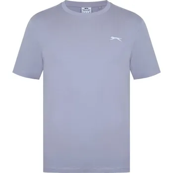 Pánské tričko Slazenger Plain pánské tričko Dusty Lavender L