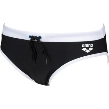 Pánské plavky Arena Swim Brief Fundamentals Borders Black White Medium