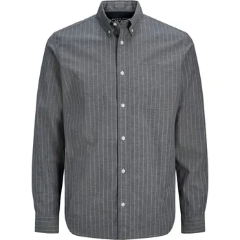 Pánská košile Jack and Jones Brook Long-Sleeve Oxford Shirt Dark Navy XL