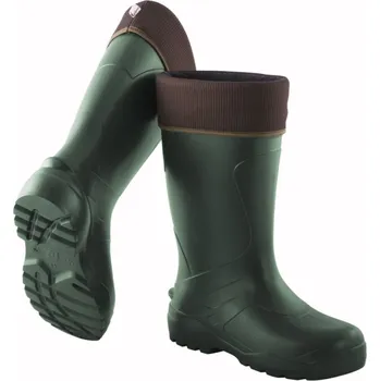 Pánské holínky Gumáky ultralehké holínky se zateplením Camminare Explorer khaki zelené velikost: 47