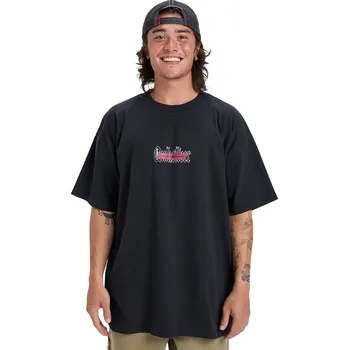 Pánská móda tričko Quiksilver Mercury Double Up - KVJ0/Black M