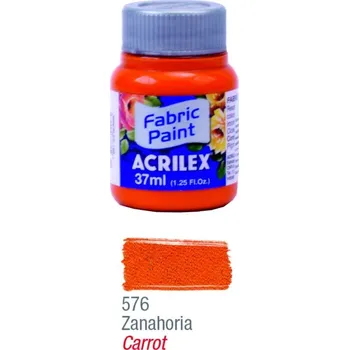 Výtvarná barva Barva na textil 37ml 576 Carrot