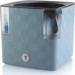 Plastia Plastia Plastkon Chytrý květináč na bylinky Cobble 14 cm ocelově modrá