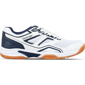 Pánské tenisky Slazenger Indoor Mens Trainers White/Black 8.5 (42.5)