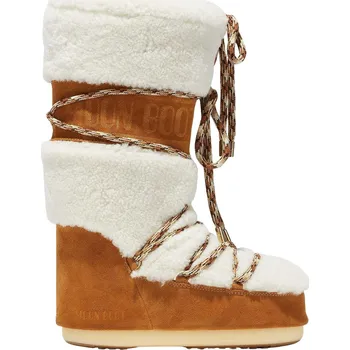 Dámská zimní obuv boty Moon Boot Icon Shearling - Whisky/Off White 39/41