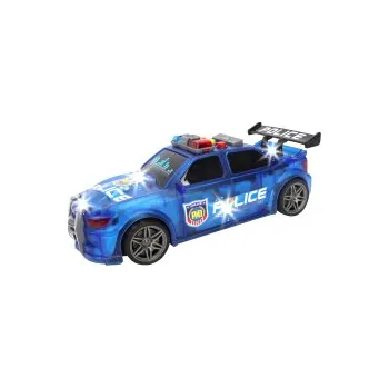 garáž Policejní autíčko 1:16 se světelným a zvukovým efektem