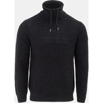 Pánský svetr Firetrap Firetrap Cowl Neck Jumper Men Navy XL