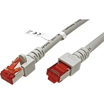 Síťový kabel EFB S/FTP patchkabel kat. 6, LSOH, 15m, šedý (K5510.15) - 21.42.0835