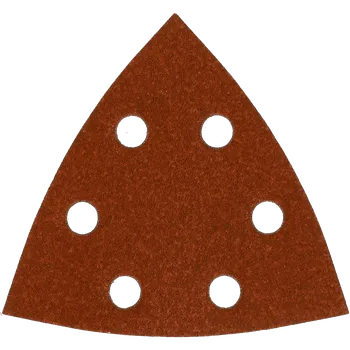 Brusný papír MILWAUKEE Brusný papír delta 93x93/6HL G60 10 ks