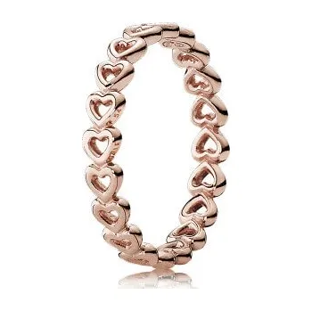 Prsten Pandora Bronzový srdíčkový prsten 180177 56 mm + 2 měsíce na vrácení zboží