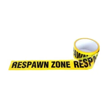 Výstražná páska, "Respawn Zone" - Žlutá