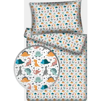 Povlečení Povlečení bavlna dinosaurus 90x130 / 40x60