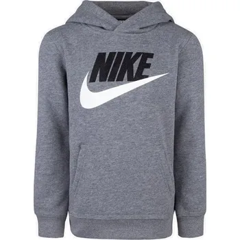 Chlapecké oblečení Nike HBR PO Hoodie šedá 7