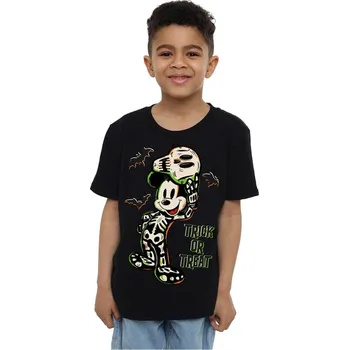 Chlapecké tričko Disney Halloween T-Shirt Mickey Skeleton 5-6 let