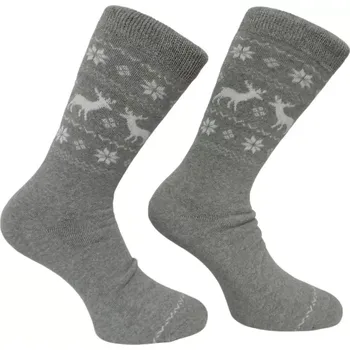 Dámské oblečení Dospelé froté ponožky Frodo - 42-44 / světle šedá