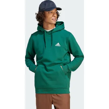 Dámská mikina ADIDAS Mikina Essentials Fleece M BÍLÁ|ZELENÁ