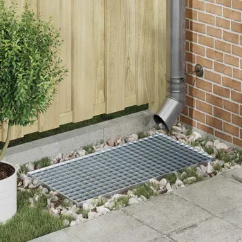 Truhlík Mřížka Stříbrná 80 x 40 x 2 cm Žárově zinkovaná ocel