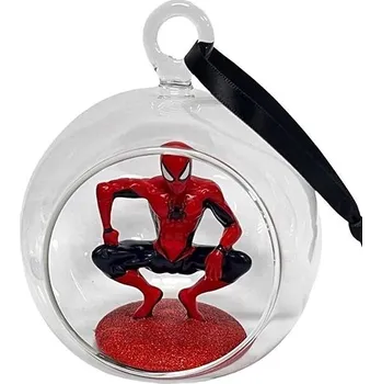 Vánoce Christmas Inspiration Marvel Skleněná otevřená koule 3D figurka Spider Man