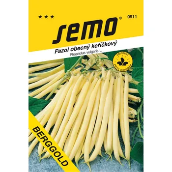 Semeno Semo Semo Fazol keříčkový BERGGOLD žlutoluský - na čerstvé lusky