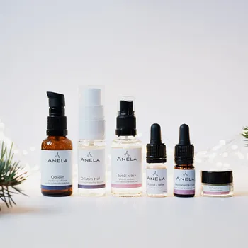 Kosmetická sada Anela Seznamovací péče pro zralou pleť základní dárkový kosmetický balíček pro zralou a unavenou pleť (č. 10)