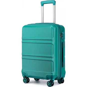 Kono cestovní kufr na kolečkách ABS - 66L - tyrkysová