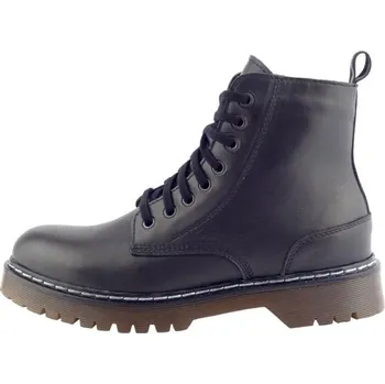 Dámská zimní obuv Selma 8 dírkové černé natural 13D01P2 se zipem černá Š.obš., velikost 38