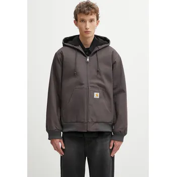 Bavlněná bunda Carhartt WIP Active Jacket, XL, šedá, 90X