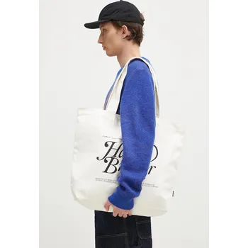 Bavlněná taška Carhartt WIP Canvas Graphic Tote Large bílá barva, I032928.2NVXX, ONE SIZE, 00X