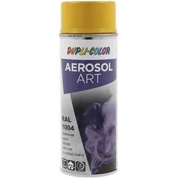 Stavebniny Dupli-Color Aerosol Art sprej 400 ml zlatožlutá hedv.mat / RAL 1004