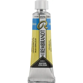 Vodová barva Akvarelová barva v tubě Rembrandt 10 ml – 534 Cerulean Blue
