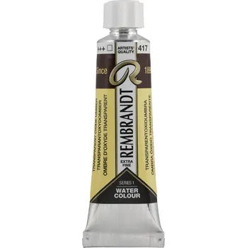 Vodová barva Akvarelová barva v tubě Rembrandt 10 ml – 417 Transparent Oxide Umber