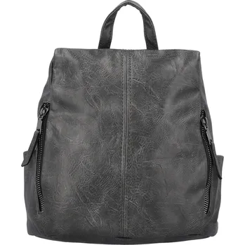 Stylový dámský kabelko-batůžek Hermann, tmavě šedý