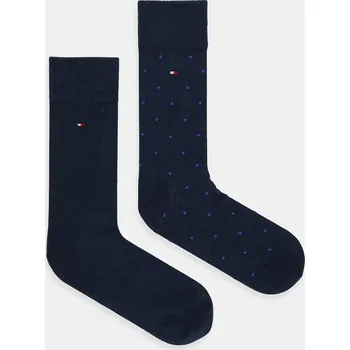 Pánské ponožky Ponožky Tommy Hilfiger 2-pack 701230780.NOS modrá 57X, vel. 39/42
