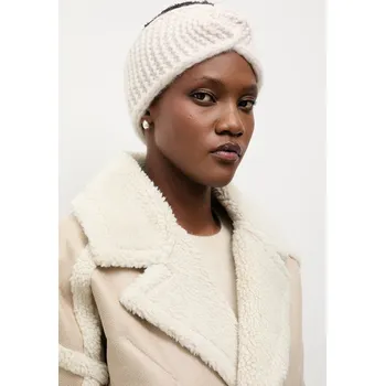 Čelenka Čelenka s vlnou Answear.LAB béžová barva 2305005-016 01X, vel. ONE SIZE